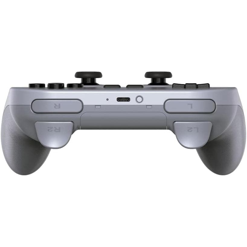 8Bitdo Pro 2 Bluetooth Controller for Switch, PC, macOS, Android, Steam & Raspberry Pi (Gray Edition) - 4
